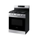 30 in. Gas Stove with Air Fryer and Wi-Fi Samsung-NX60A6715SS-AP